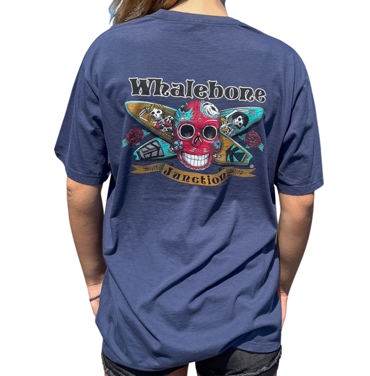 WHALEBONE LOGO DAY OF THE DEAD  SHORT SLEEVE TEE