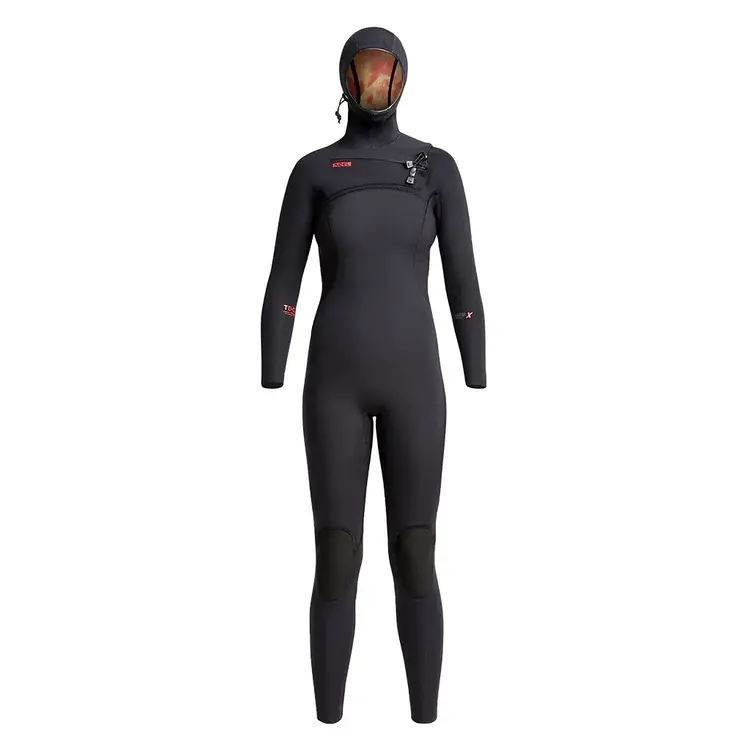 XCEL WOMEN'S COMP X 4.3/3.5MM FRONT ZIP HOODED FULL SUIT
