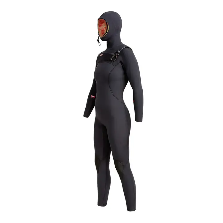 XCEL WOMEN'S COMP X 4.3/3.5MM FRONT ZIP HOODED FULL SUIT