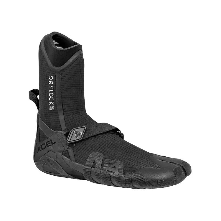 XCEL MEN'S DRYLOCK SPLIT TOE BOOT 3MM - BLACK