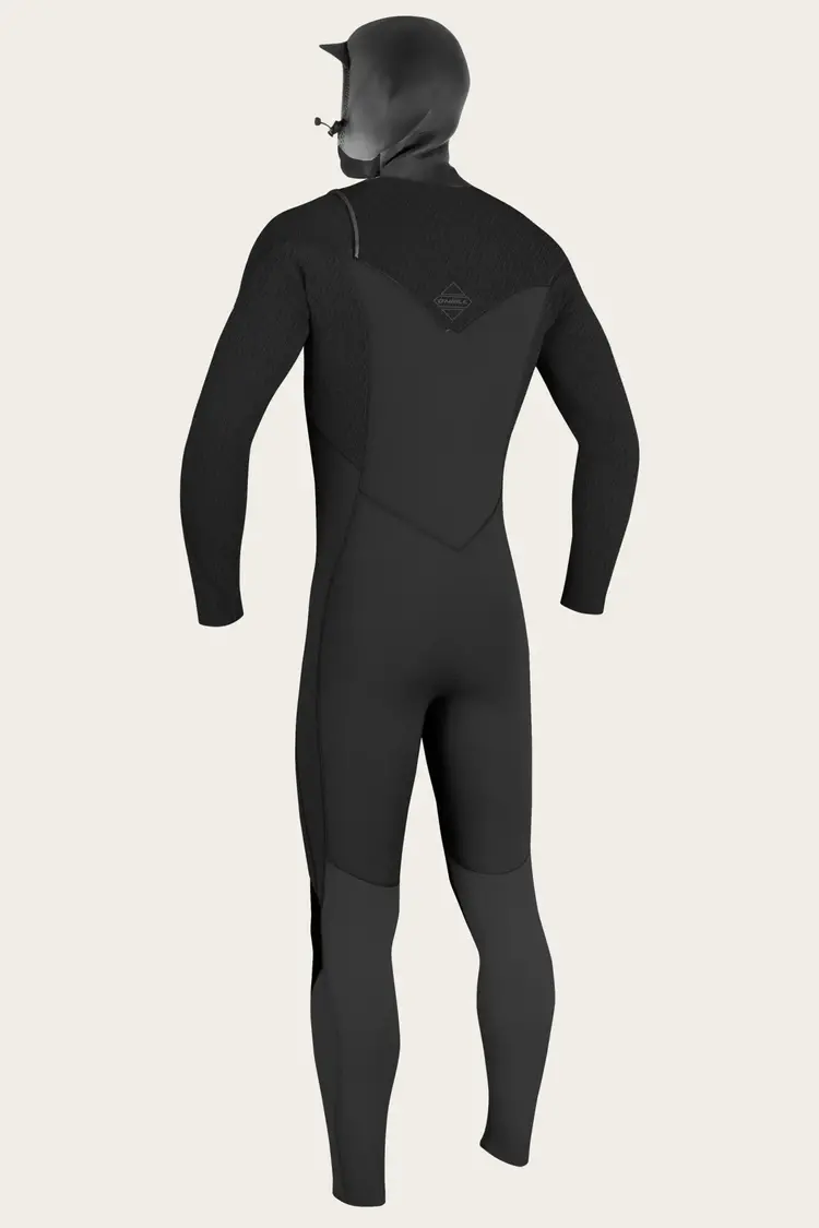 O'NEILL HYPERFREAK 4/3+MM CHEST ZIP FULL WETSUIT W/ HOOD