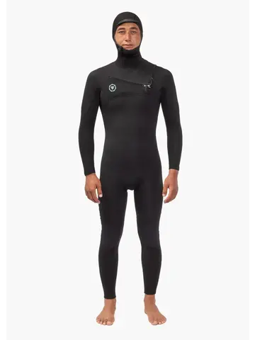 VISSLA 7 Seas 5-4-3 Full Hooded Chest Zip Wetsuit