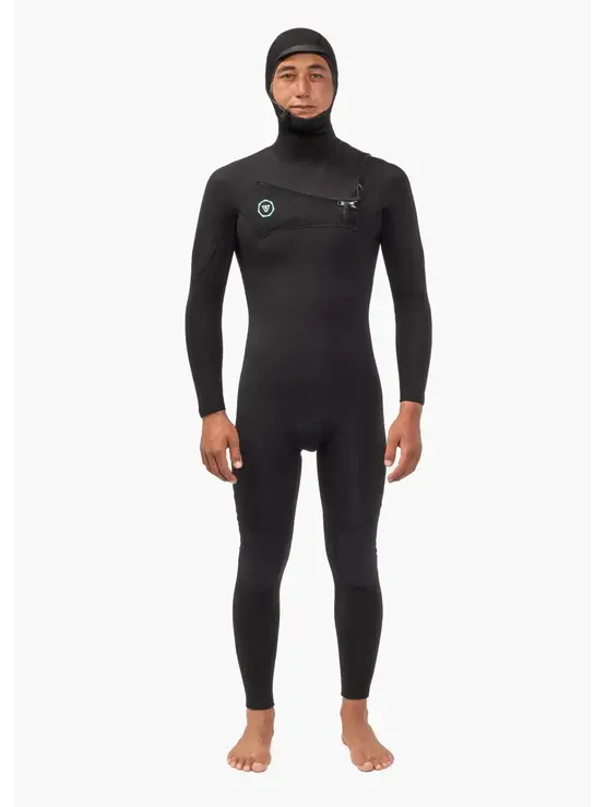 VISSLA 7 Seas 5-4-3 Full Hooded Chest Zip Wetsuit