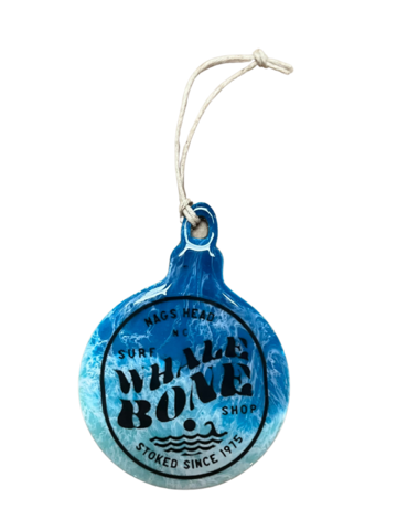 Resin Whalebone Circle Ornament