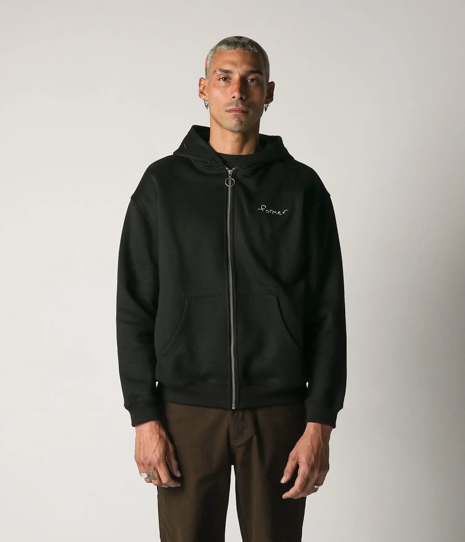 FORMER 323 STILL LIFE ZIP HOODIE - Whalebone Surf Shop FORMER 323 STILL LIFE ZIP HOODIE - Whalebone Surf Shop