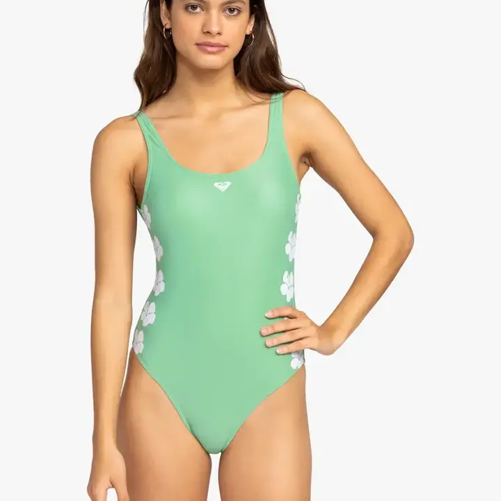 Roxy Gingham One-Piece Swimsuit