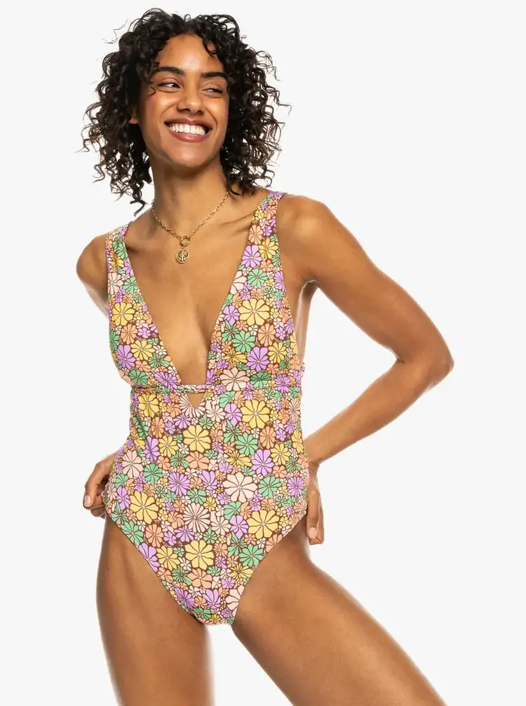 ROXY ALL ABOUT SOL ONE-PIECE SWIMSUIT