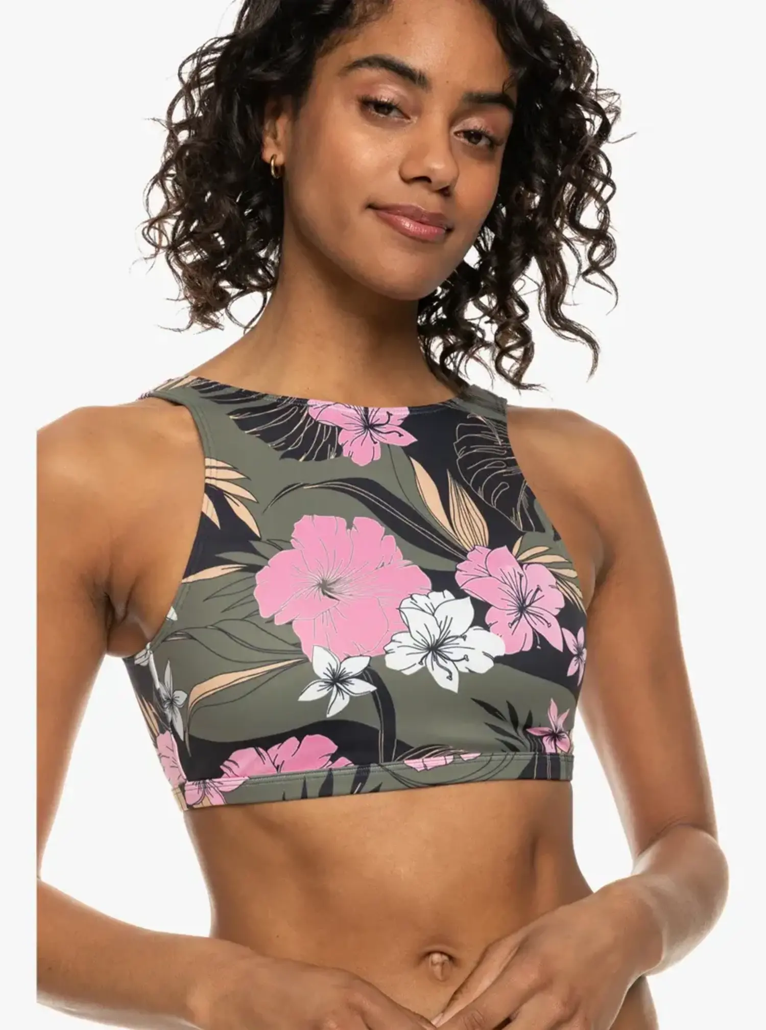 ROXY 124 PRO POP UP CROP TOP Whalebone Surf Shop