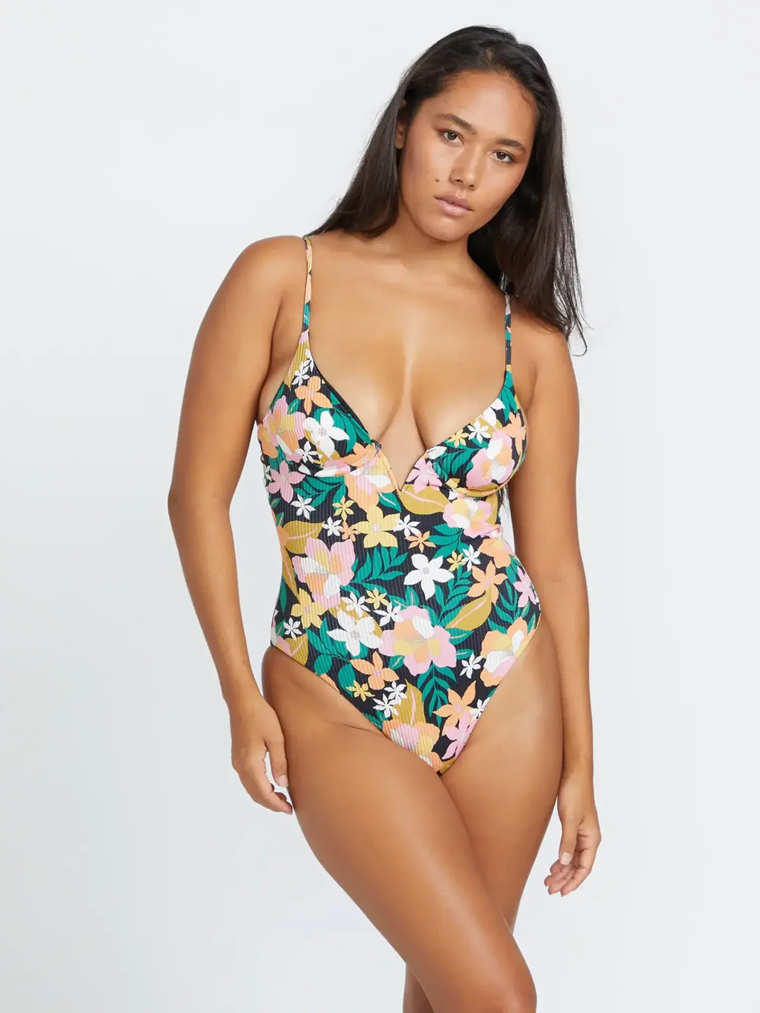 HOLLY LOVES LOVE★THE OCEAN FLOOR VOLCOM 124 HAD ME AT ALOHA 1PC - Whalebone Surf Shop