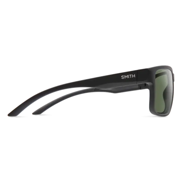 SMITH EMERGE MATTE BLACK + CHROMAPOP POLARIZED GRAY  GREEN LENS