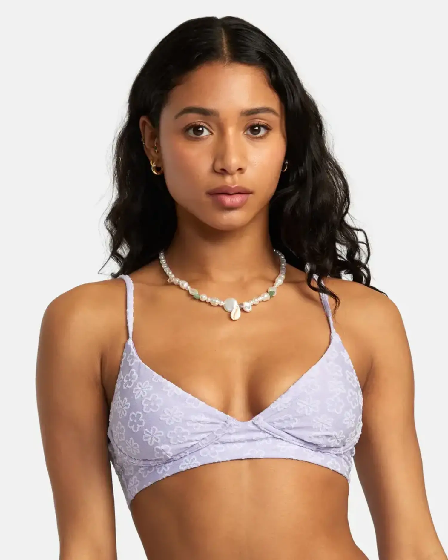 underwire triangle bikini top