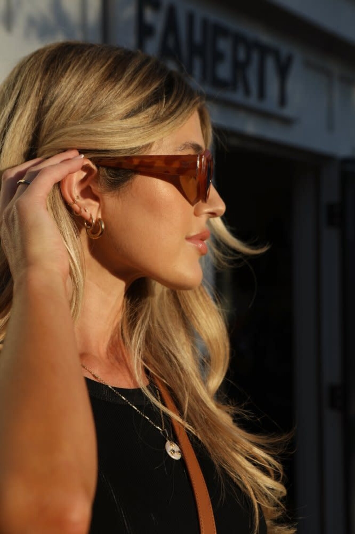 Anthropologie I-SEA Hanna Polarized Sunglasses ISEA HANNA HTORT/GRN POLAR LENS - Whalebone Surf Shop main image 2