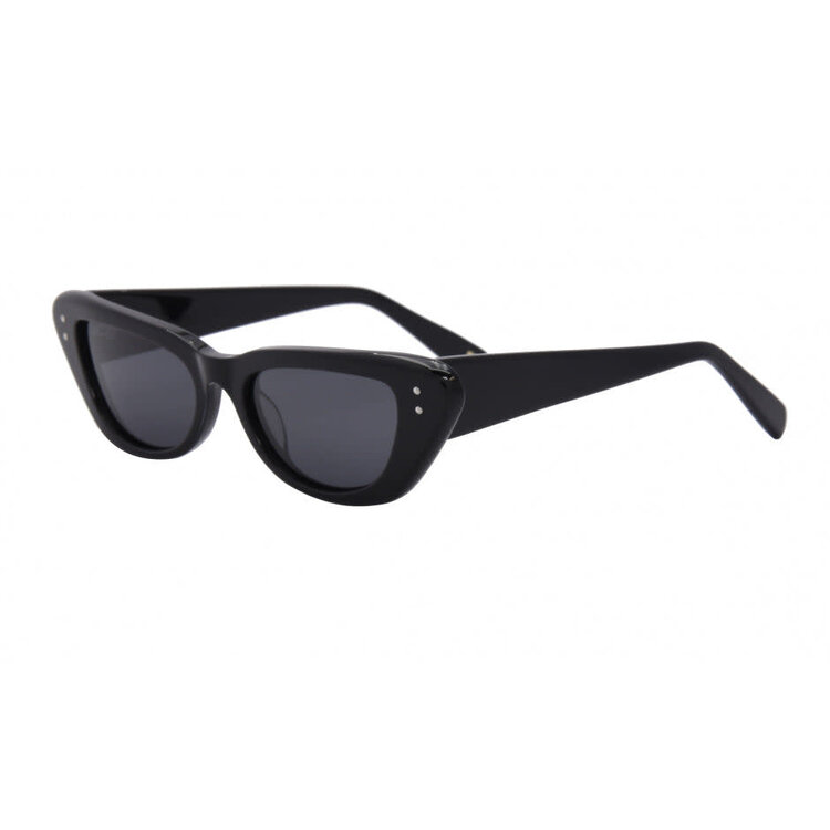I-SEA ASTRID BLACK / SMOKE POLARIZED LENS