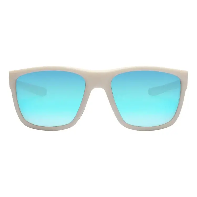 I-SEA GREYSON 2.0 WHITE RUBBER / BLUE MIRROR POLARIZED LENS
