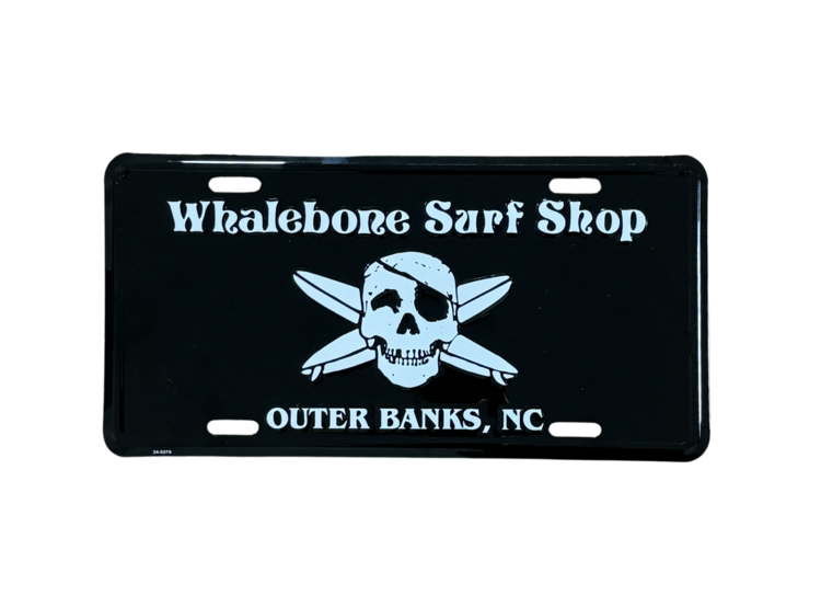 WHALEBONE LOGO Whalebone Junction  License Plate