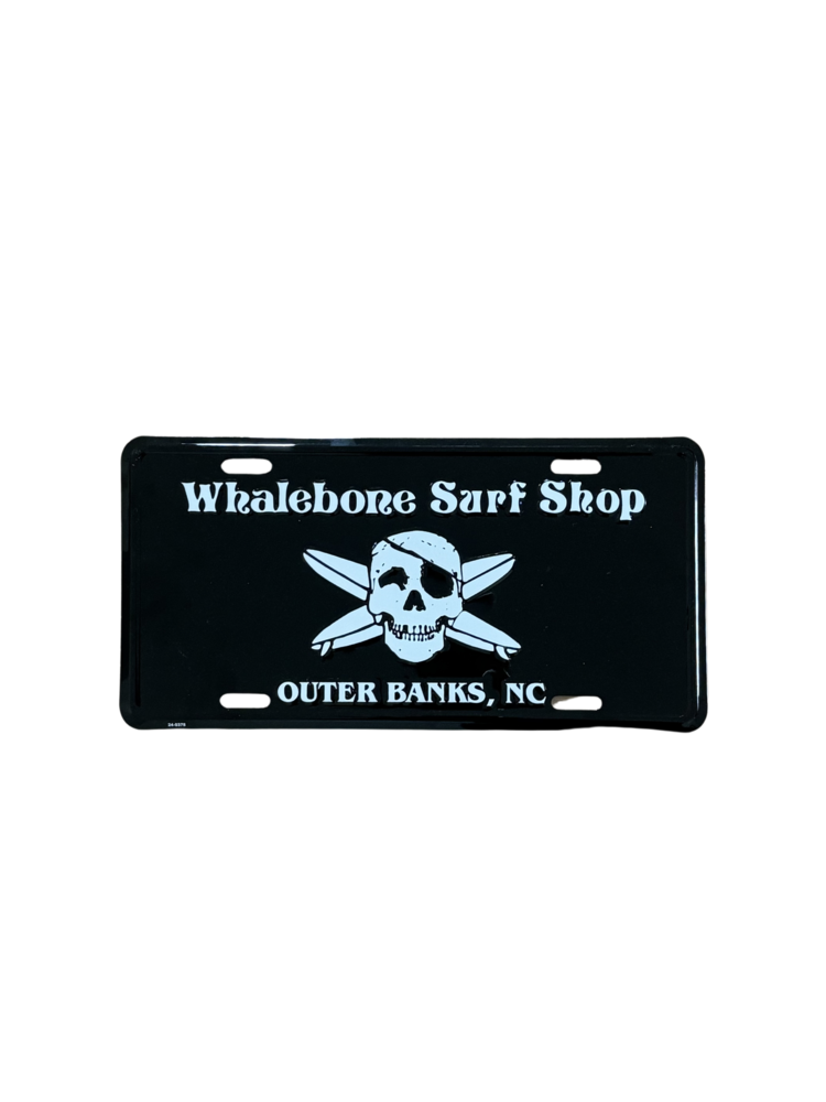 WHALEBONE LOGO Whalebone Junction  License Plate