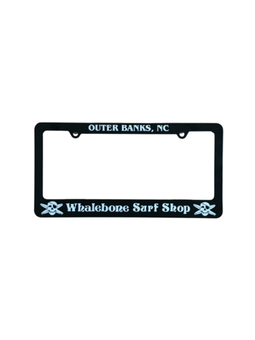 WHALEBONE LOGO License Plate Frame