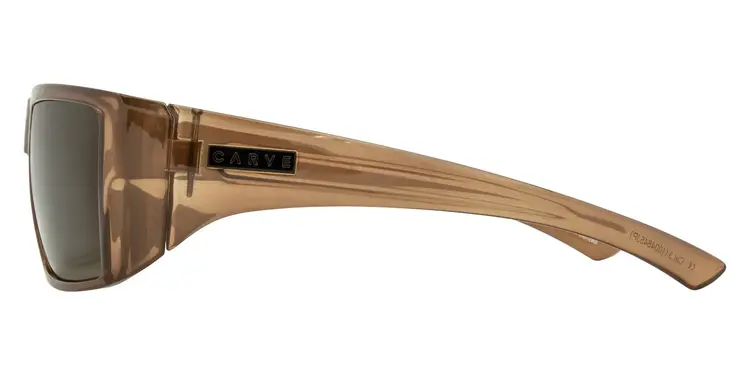CARVE EYEWEAR SANADA GLOSS MUTED TORT GREEN INJECTED POLARIZED