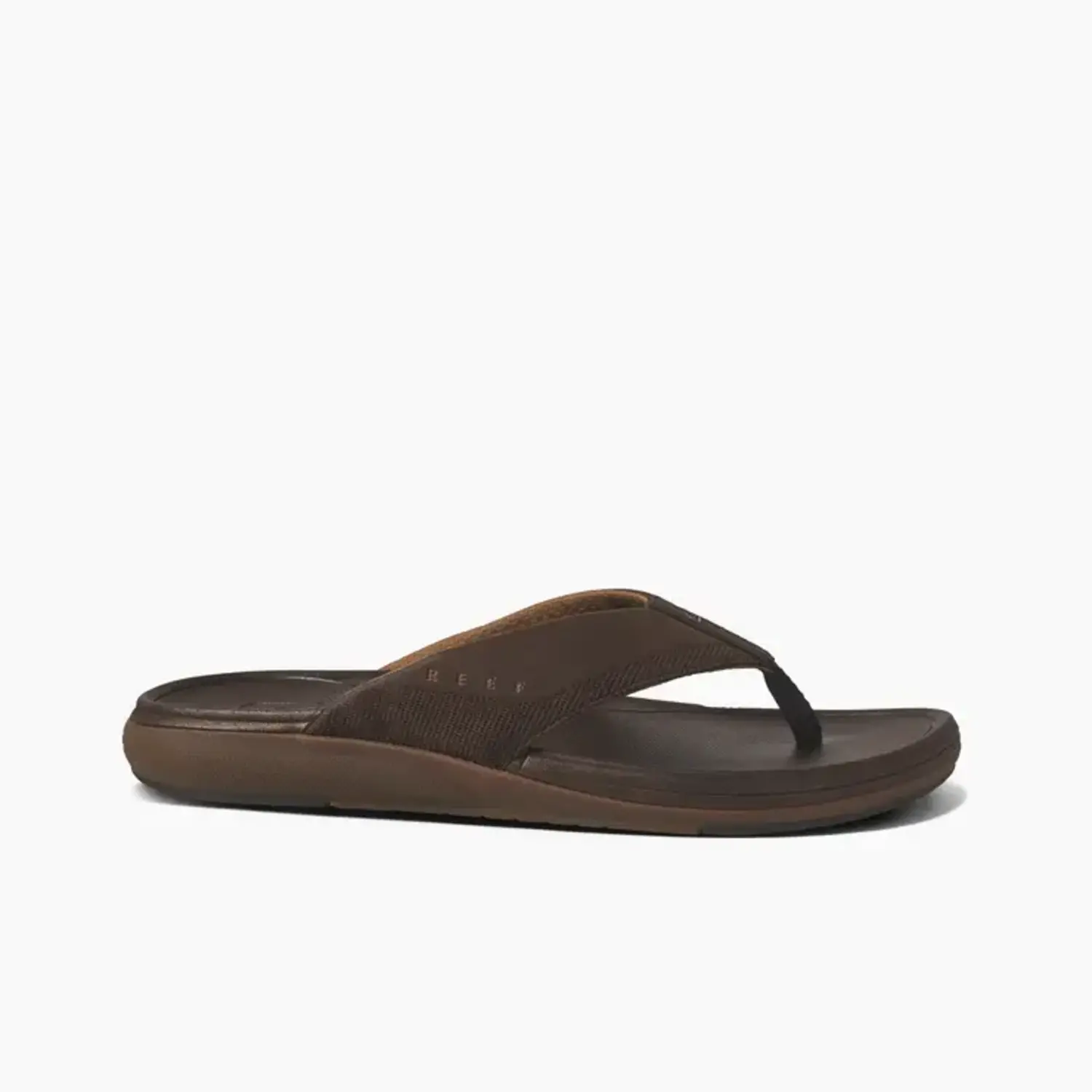 Mens Reef Cushion Norte Comfort Tan Sandals Thong Flip Flops Sz 12 D EUC Reef Mens Cushion Norte Tan 12 | eBay main image 4