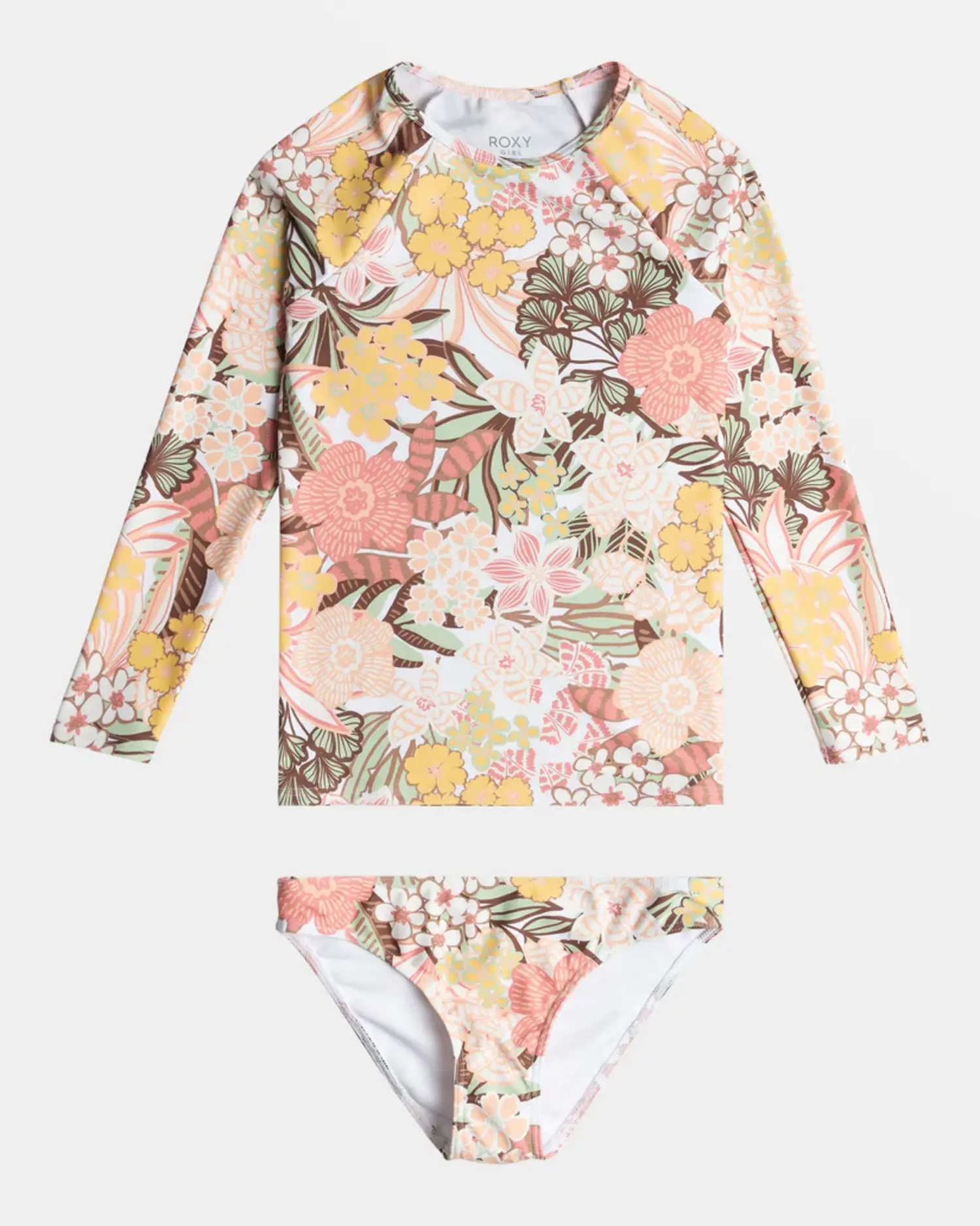 ROXY GIRLS 224 PLAYA PARADISE LS LYCRA SET - Whalebone Surf Shop