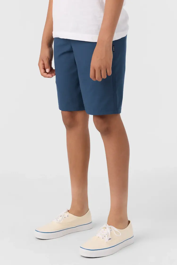 O'NEILL BOY'S RESERVE LIGHT CHECK 18" HYBRID SHORTS