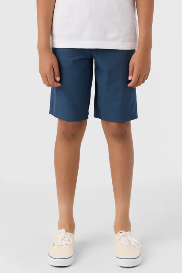 O'NEILL BOY'S RESERVE LIGHT CHECK 18" HYBRID SHORTS