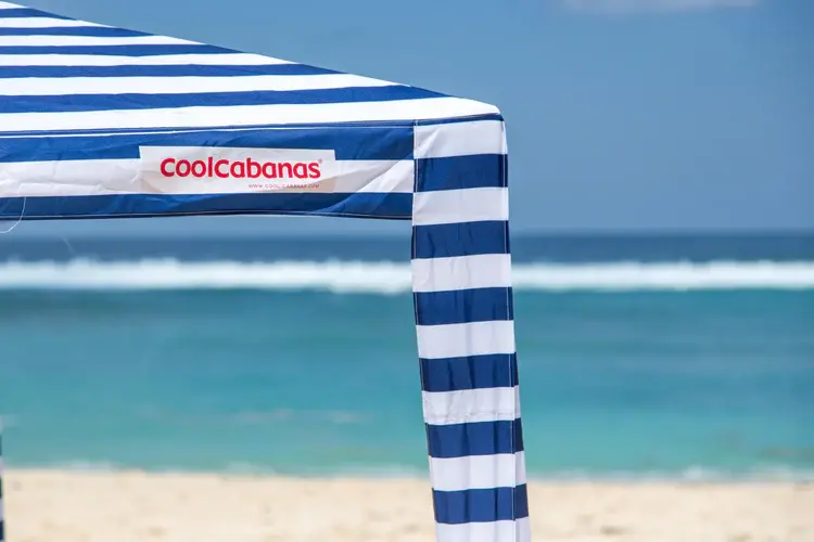 COOL CABANA NAVY STRIPES LARGE