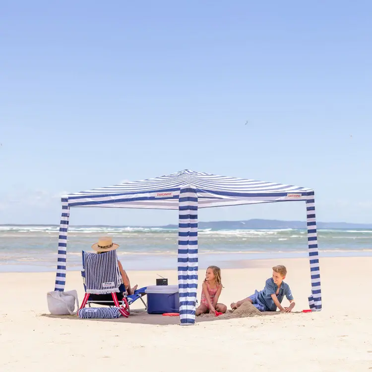 COOL CABANA NAVY STRIPES LARGE