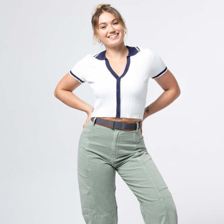 CARTO BELT - CHARCOAL SADDLE