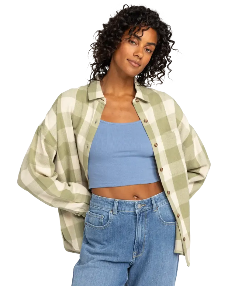 ROXY LETS GET AWAY LONG SLEEVE SHIRT