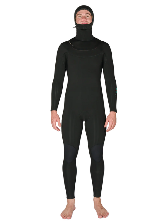 VISSLA New Seas 4-3 Hooded U-Zip Wetsuit