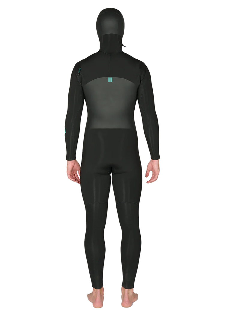 VISSLA NEW SEAS 4-3 HOODED UZIP WETSUIT