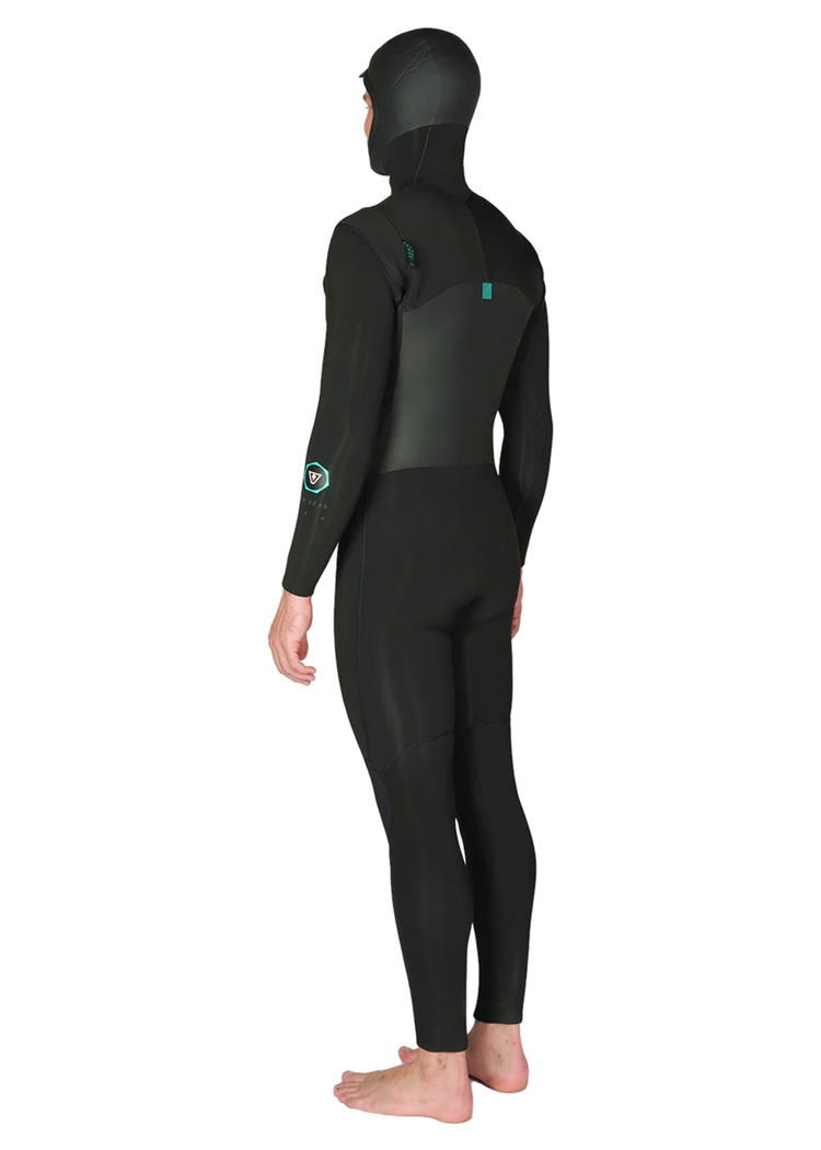 VISSLA NEW SEAS 4-3 HOODED UZIP WETSUIT