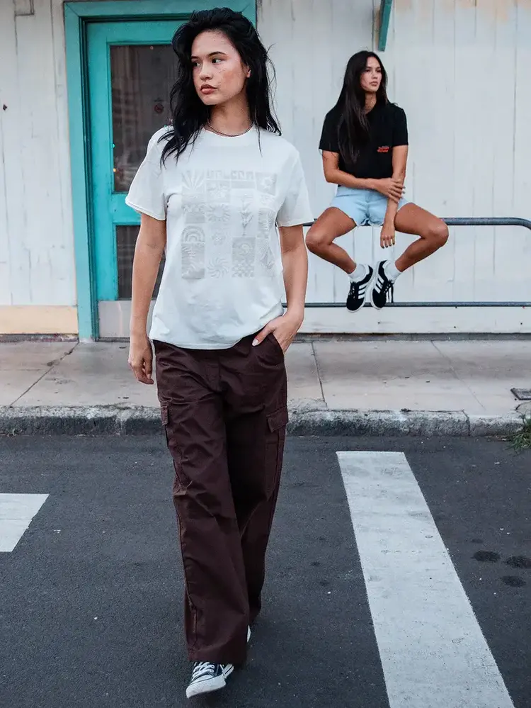 VOLCOM CARGSTONE PANTS - DARK CHOCOLATE