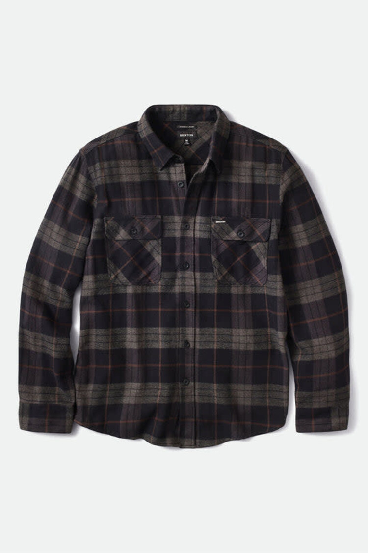 BRIXTON BOWERY LONG SLEEVE FLANNEL