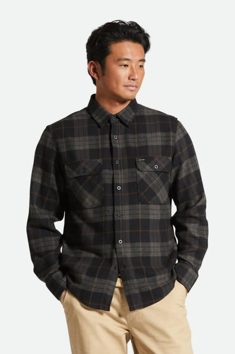 BRIXTON BOWERY LONG SLEEVE FLANNEL