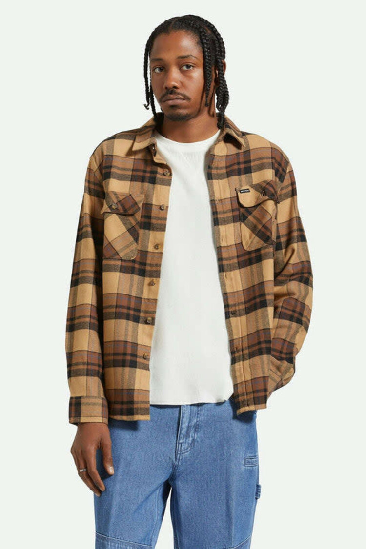 BRIXTON BOWERY LONG SLEEVE FLANNEL