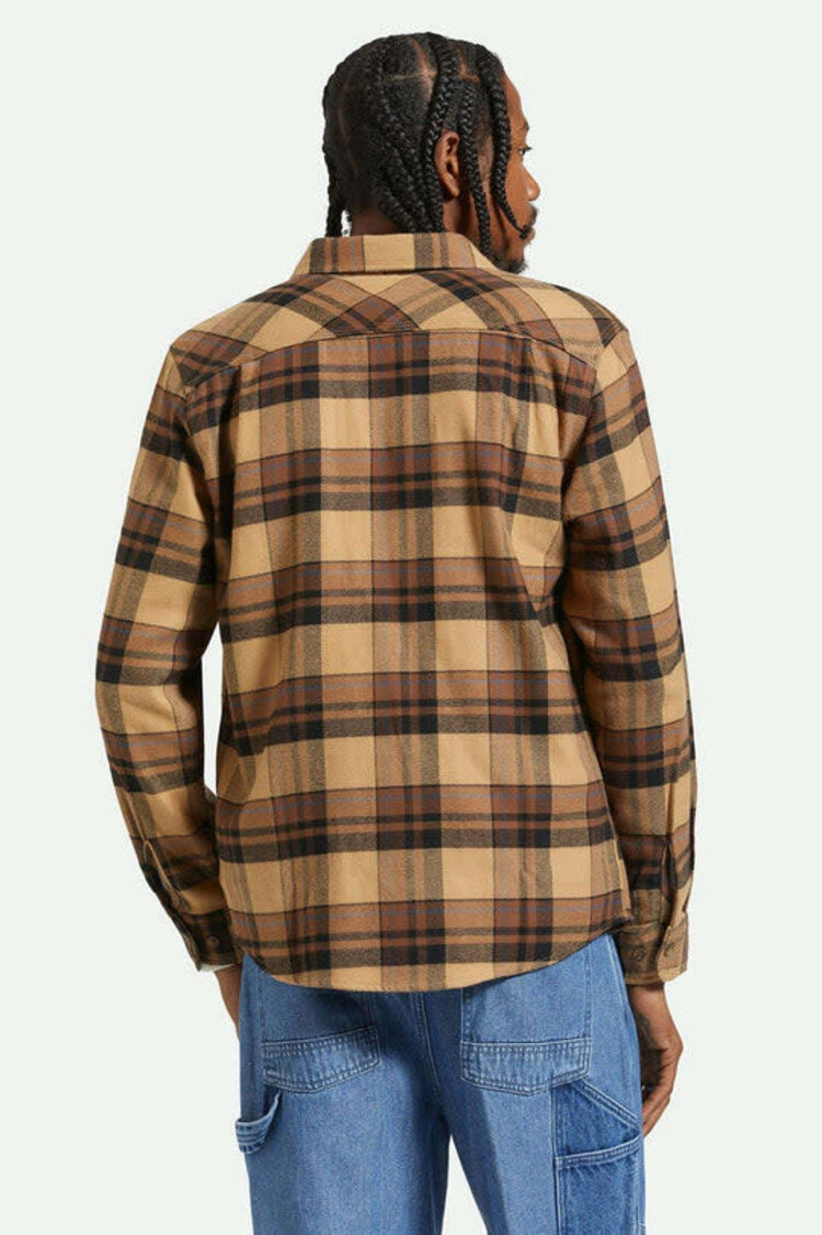 BRIXTON BOWERY LONG SLEEVE FLANNEL