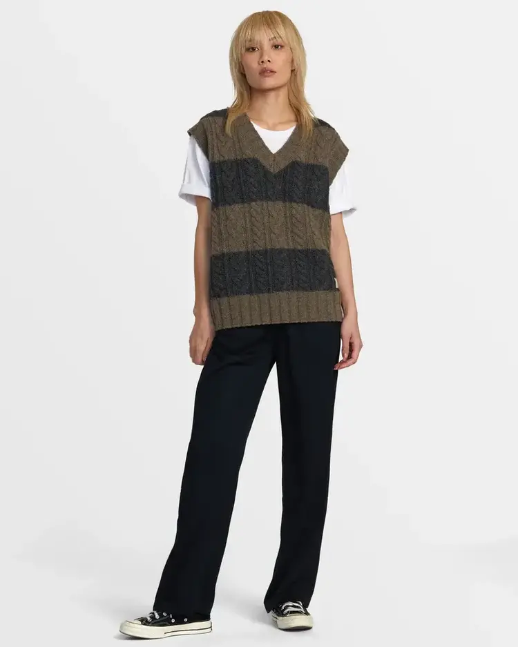RVCA CHEFS KISS SWEATER VEST