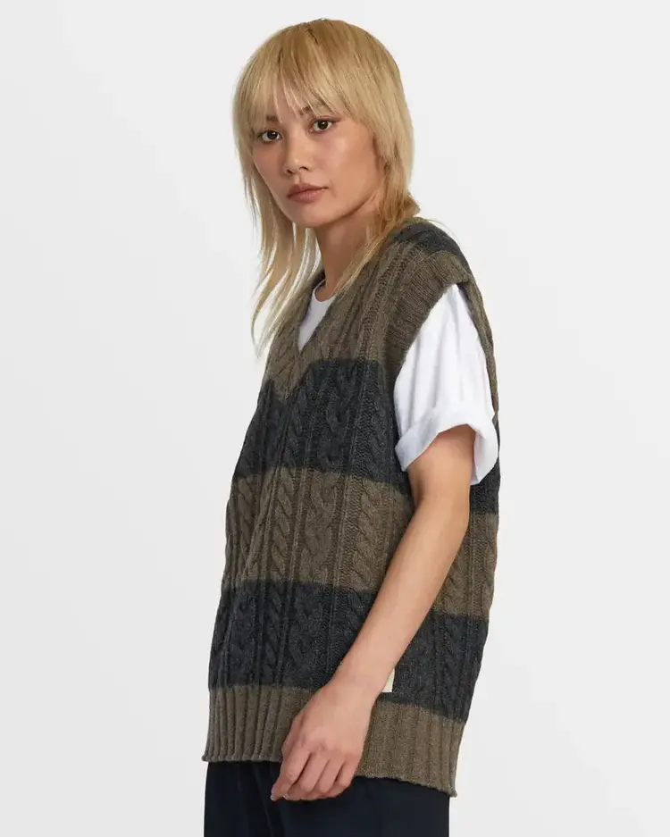 RVCA CHEFS KISS SWEATER VEST