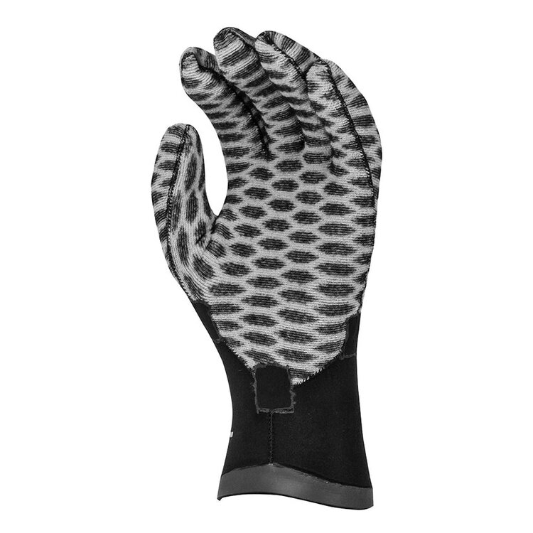 XCEL MEN'S DRYLOCK TEXTURE SKIN 5 FINGER 3MM GLOVES
