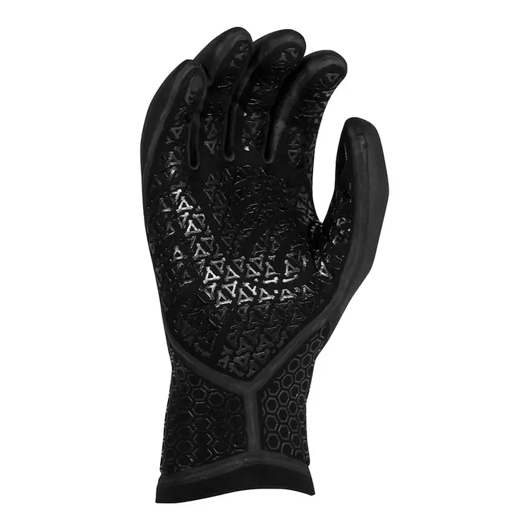 XCEL MEN'S DRYLOCK TEXTURE SKIN 5 FINGER 3MM GLOVES