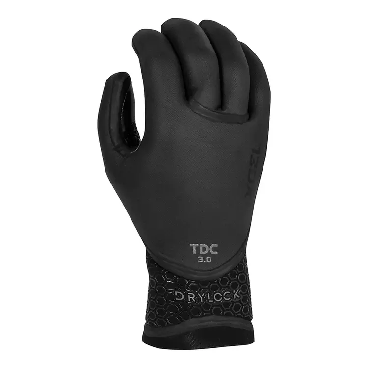 XCEL MEN'S DRYLOCK TEXTURE SKIN 5 FINGER 3MM GLOVES