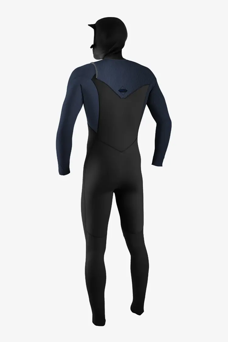 O'NEILL HYPERFREAK 4/3+MM CHEST ZIP FULL WETSUIT W/ HOOD