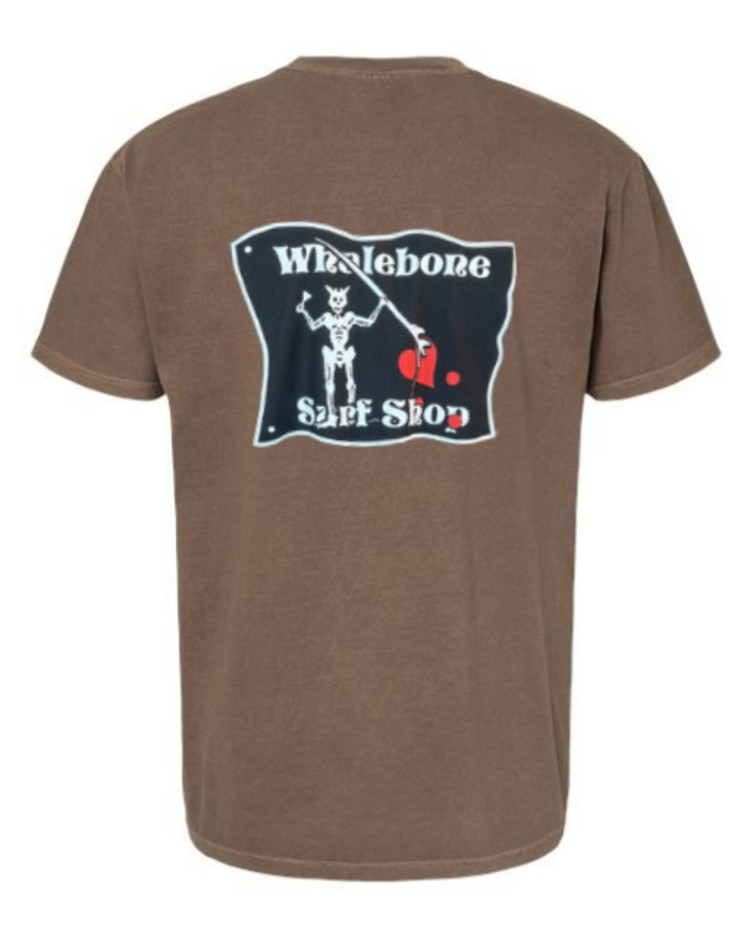 WHALEBONE LOGO BLACKBEARD GLOW  SHORT SLEEVE TEE