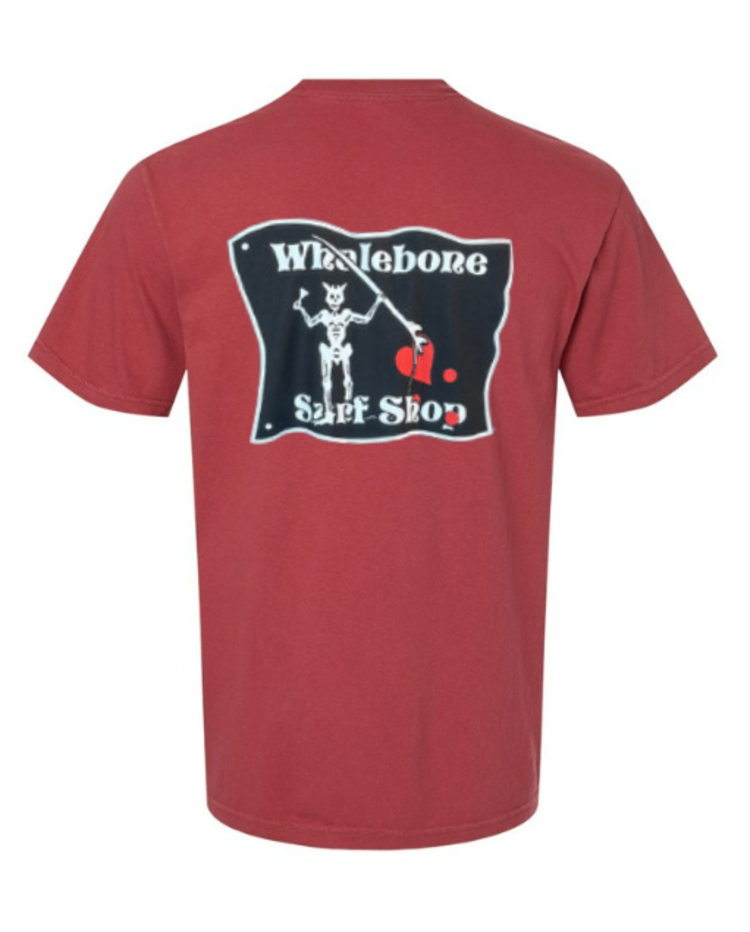 WHALEBONE LOGO BLACKBEARD GLOW  SHORT SLEEVE TEE