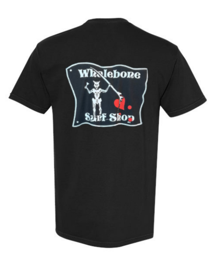 WHALEBONE LOGO BLACKBEARD GLOW  SHORT SLEEVE TEE