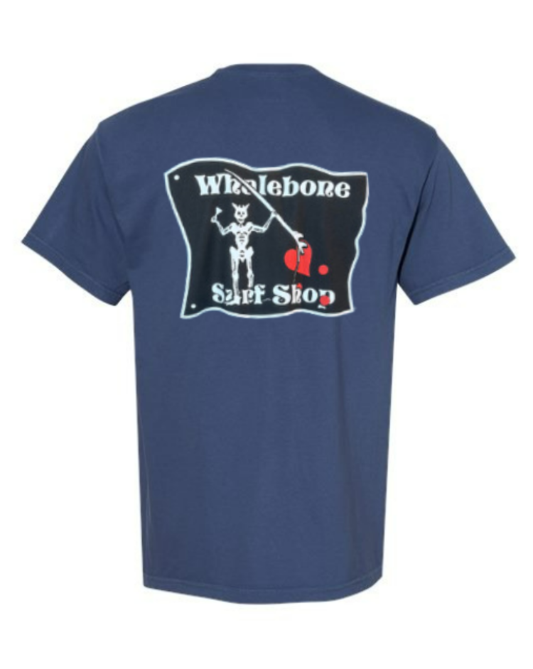 WHALEBONE LOGO BLACKBEARD GLOW  SHORT SLEEVE TEE