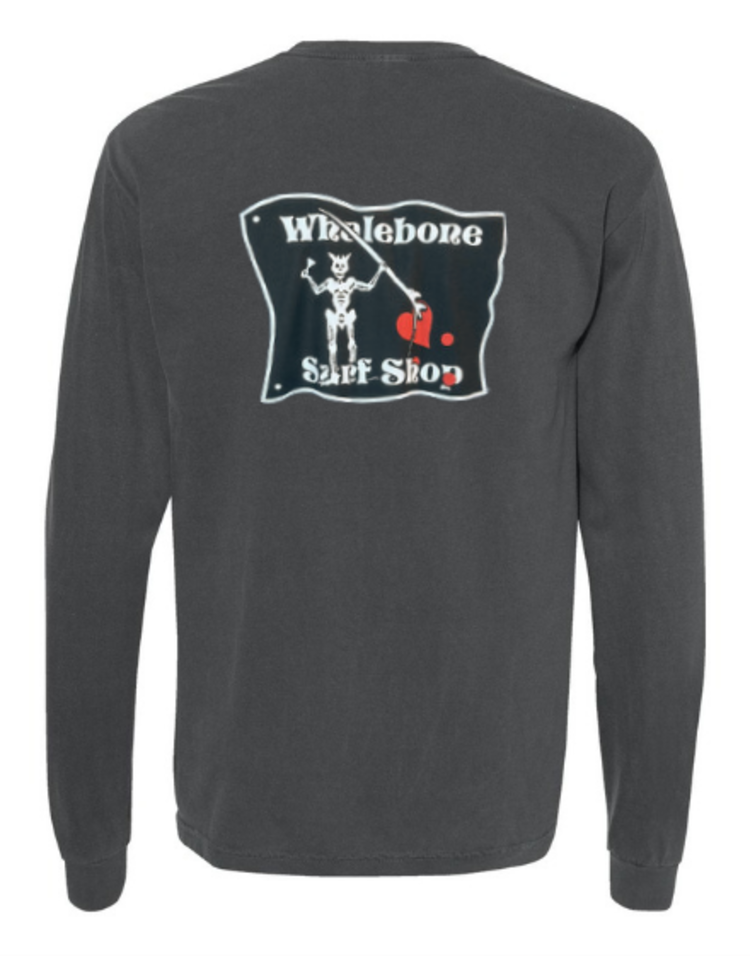 WHALEBONE LOGO BLACKBEARD GLOW  LONG SLEEVE TEE