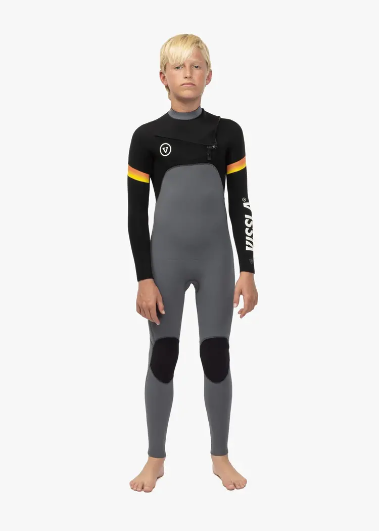 VISSLA 7 SEAS BOYS RADITUDE 3/2 FULL CHEST ZIP